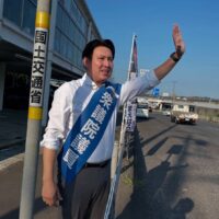 20250730　街頭活動横木