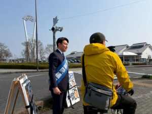 20260329 藤樹の里街頭活動2